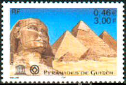 UNESCO (France) 2001. The Sphinx and the Pyramids at Giza. 